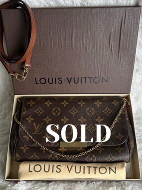 Louis Vuitton Favorite MM Monogram Handbag